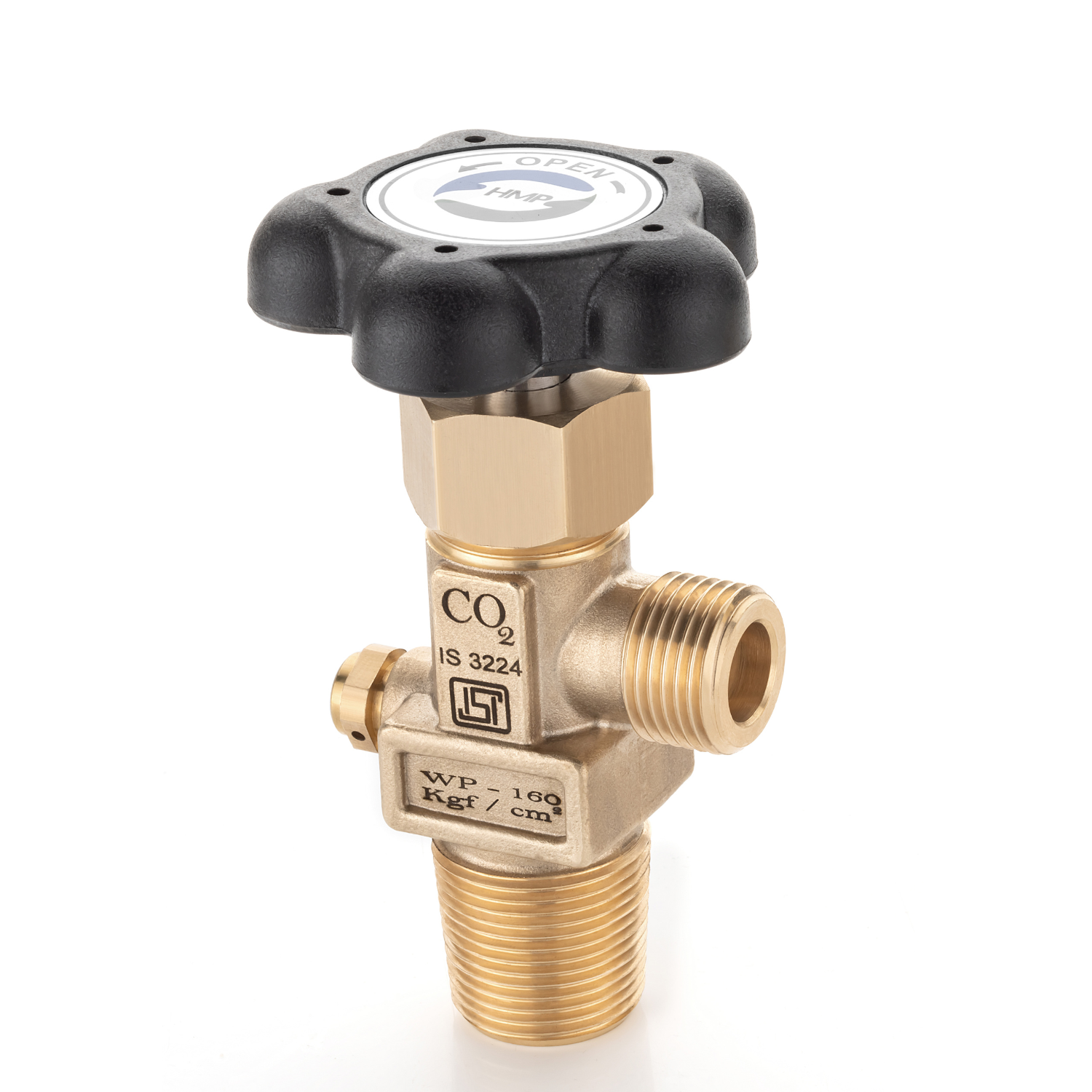 Carbon Dioxide (CO2) Cylinder Valve Hand-Wheel Type