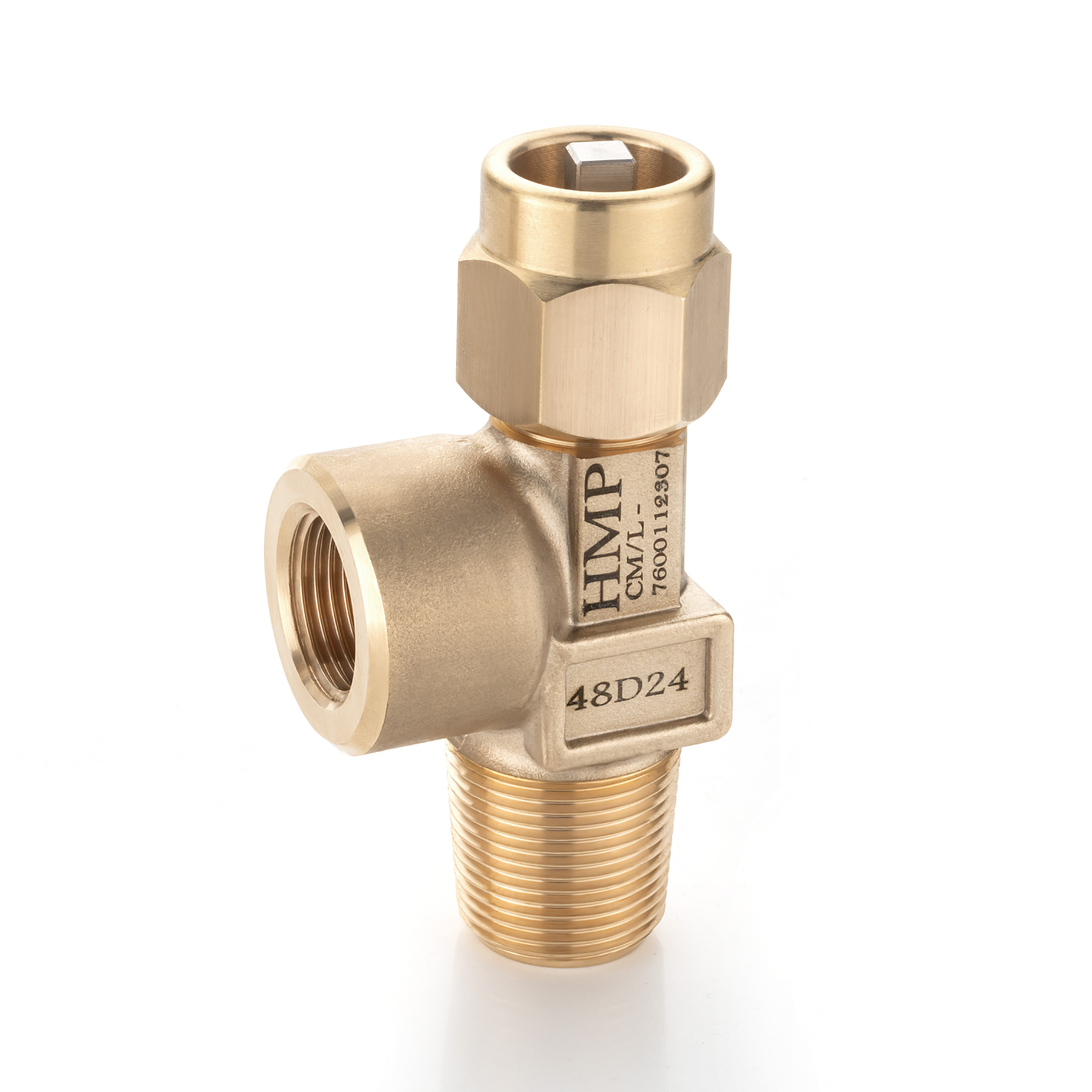 Oxygen (O2) Cylinder Valve Key Type